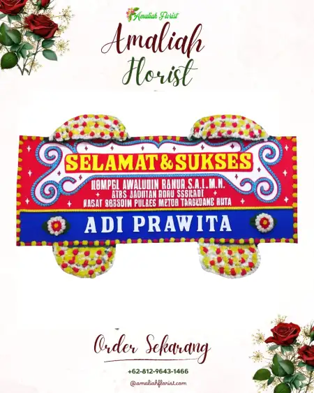 Papan Bunga Ucapan Selamat Namosain